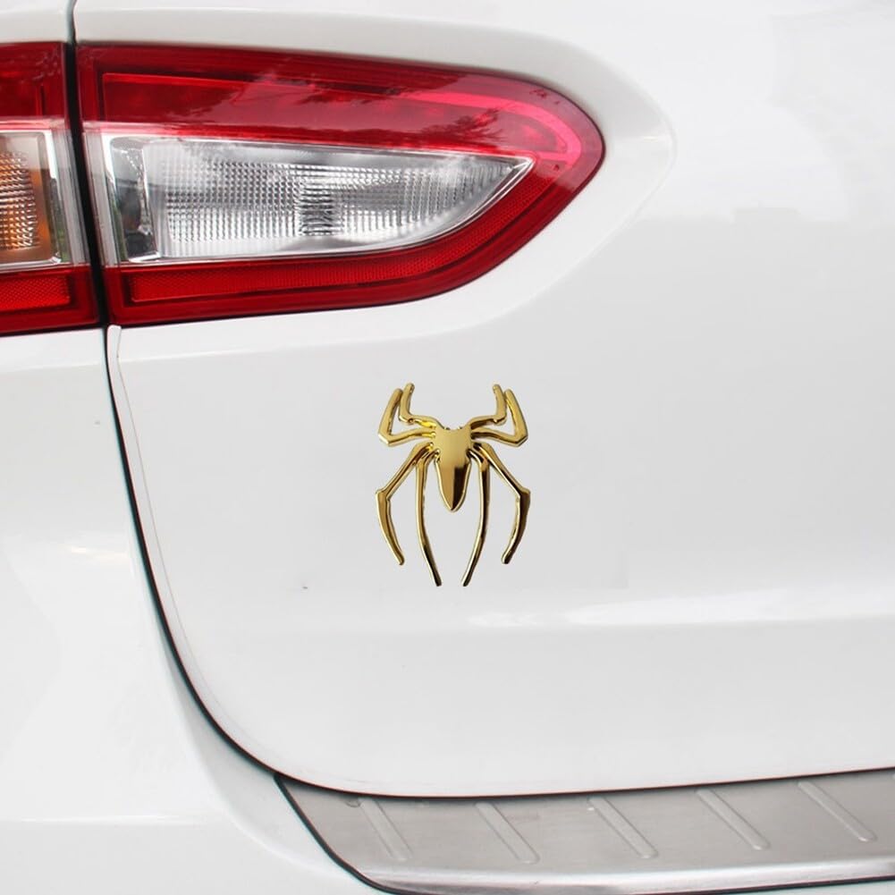 Autocollant Voiture - SpiderBadge™ - Or